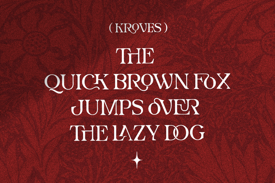 Kroves – Elegant Serif