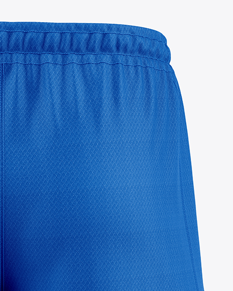 Soccer Shorts Mockup - Back View