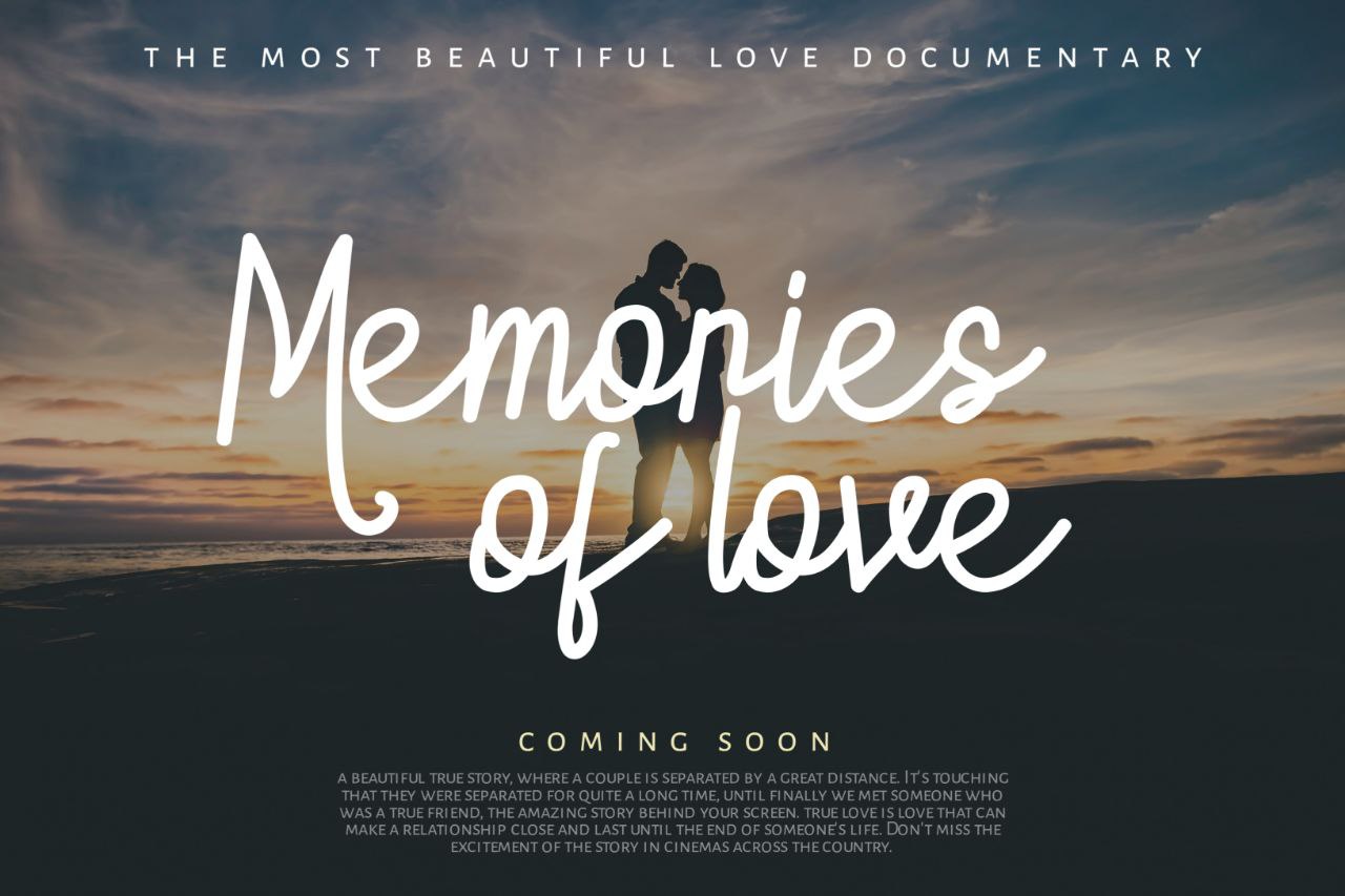 Latsabine - Handwritten font