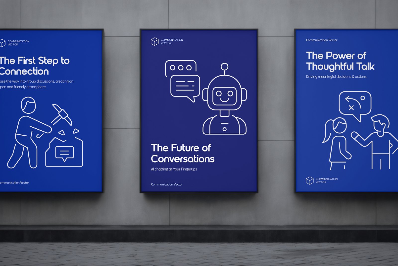 Communication Vector Icons