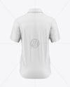 Men's Short Sleeve Shirt Mockup - Back View