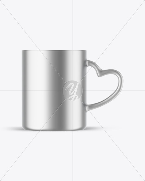Matte Metallic Mug Mockup