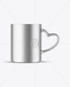 Matte Metallic Mug Mockup