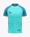 Raglan Short Sleeve Jersey Mockup