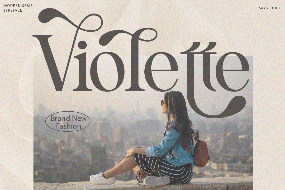 Blue Mirage - Modern Serif Font