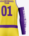 Basketball Kit Mockup - Back View