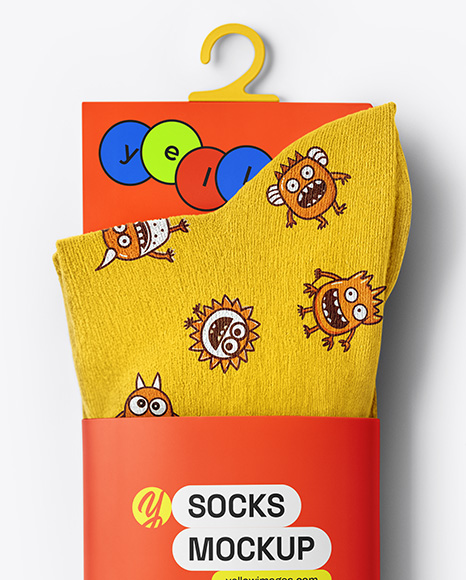 Socks Packaging Mockup