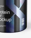 Matte Plastic Jar Mockup
