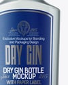 Dry Gin Bottle Mockup