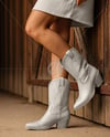 Cowboy Boots on Women's Legs Mockup