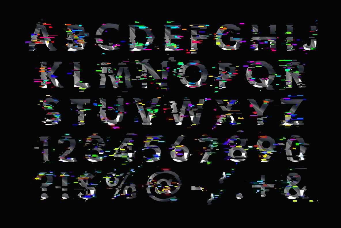 Glitch Font