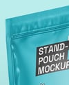 Metallic Stand-up Pouch Mockup