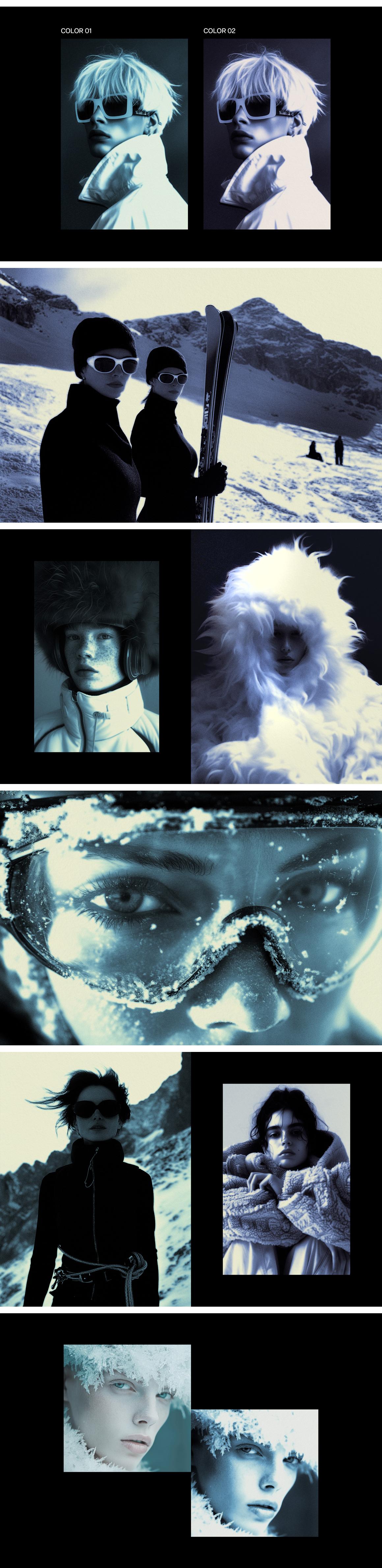 Y2K Frost Photo Effect