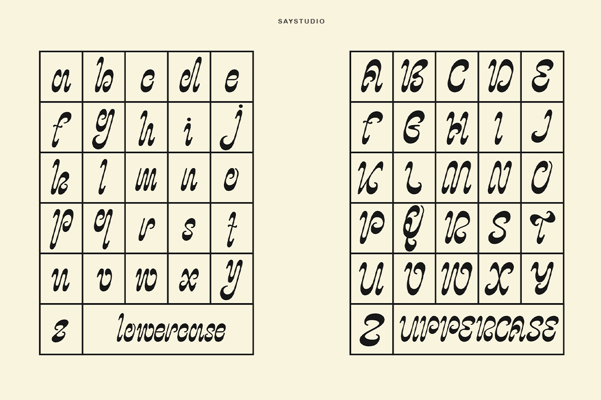 Psychodelic Font