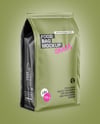 Matte Food Bag Mockup - Half-Side View