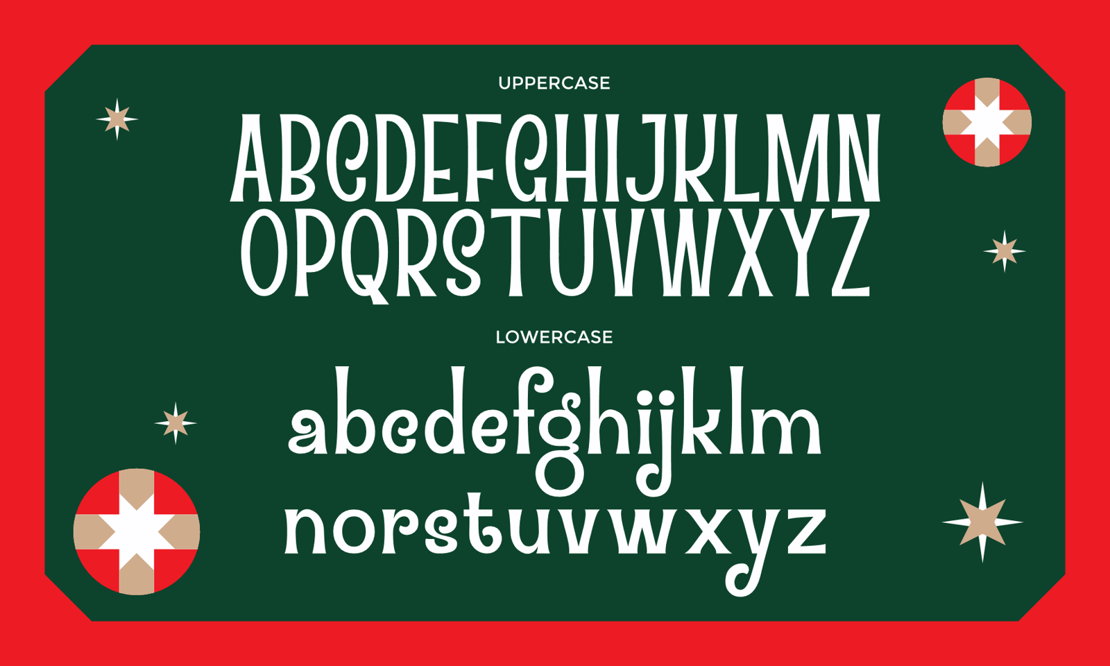 Criemas - Christmas Display Typeface
