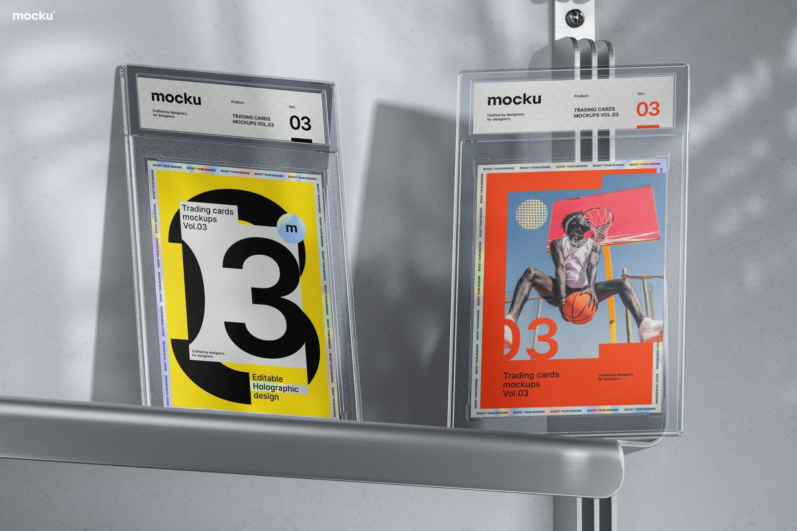 Trading Card Mockups - VOL 03