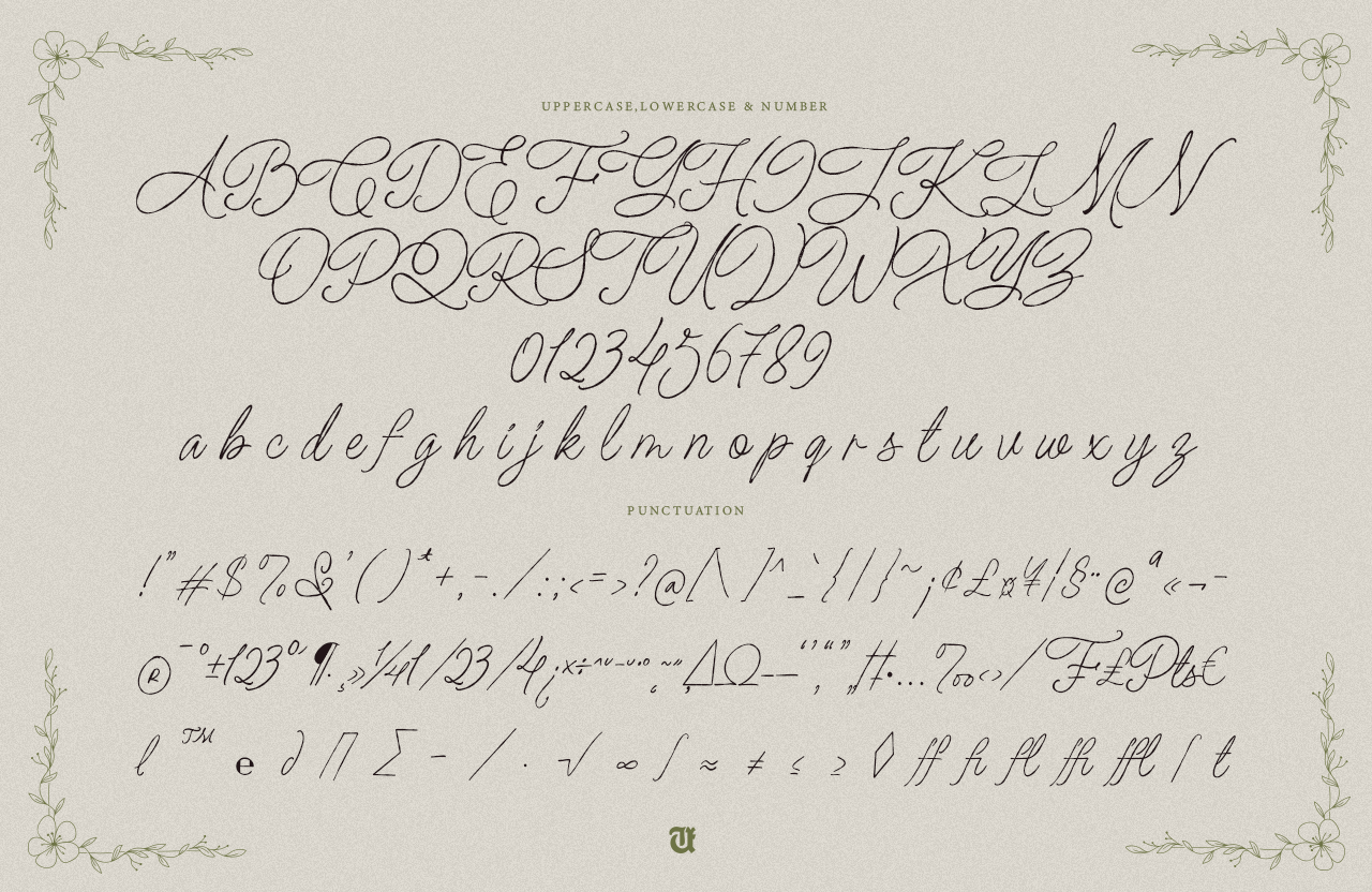 UT Nikahan Script - A Wedding Font