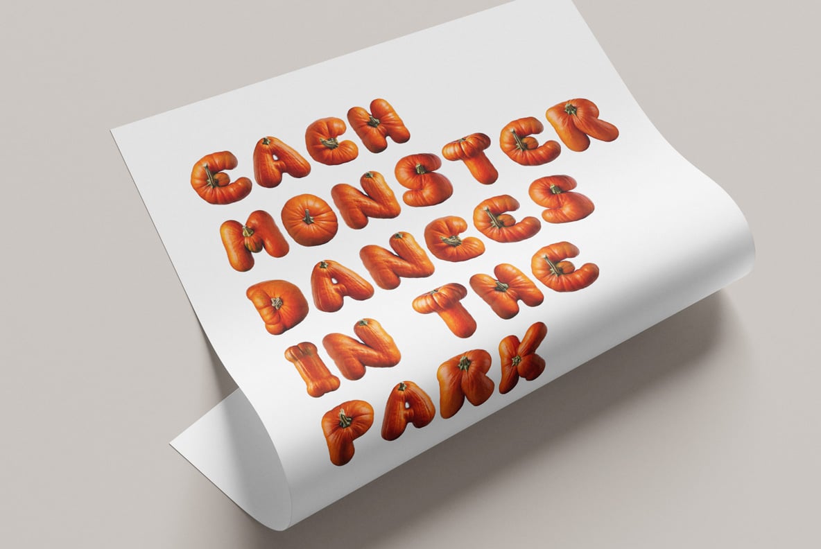 Pumpkin Font