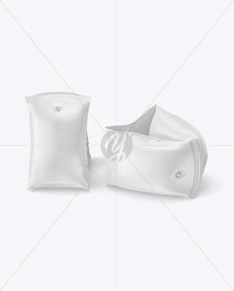 Glossy Swimming Arm Bands Mockup
