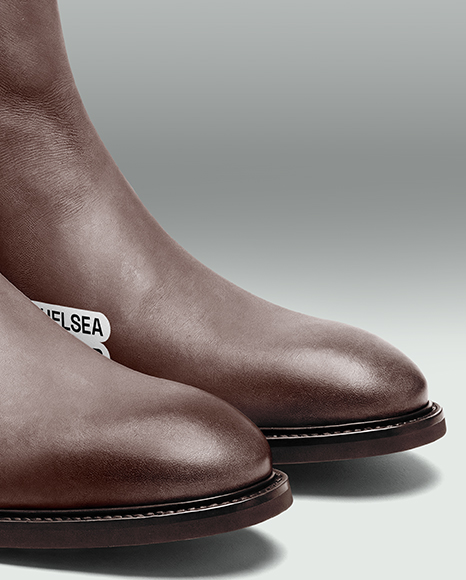 Pair of Chelsea Boots Mockup