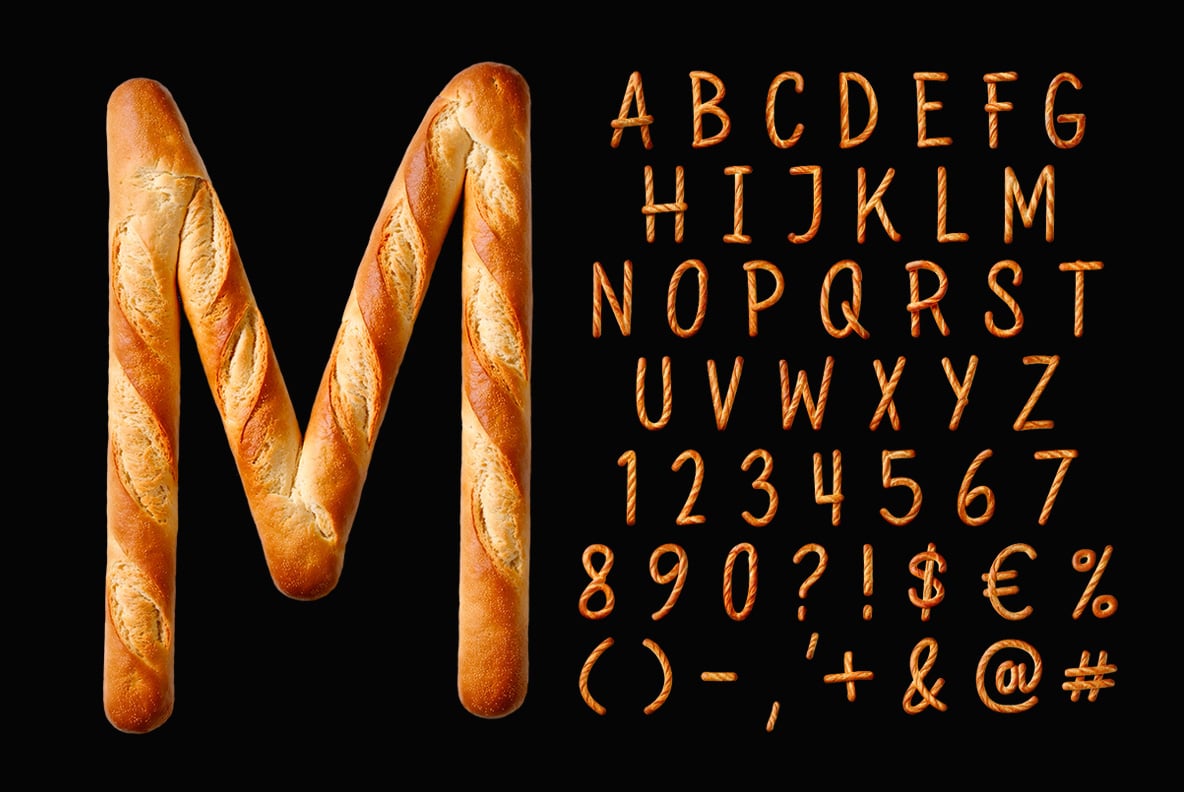 French Baguette Font