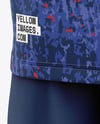 Soccer Kit Mockup - Back Half Side View