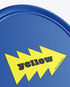 Two Matte Round Tin Boxes Mockup