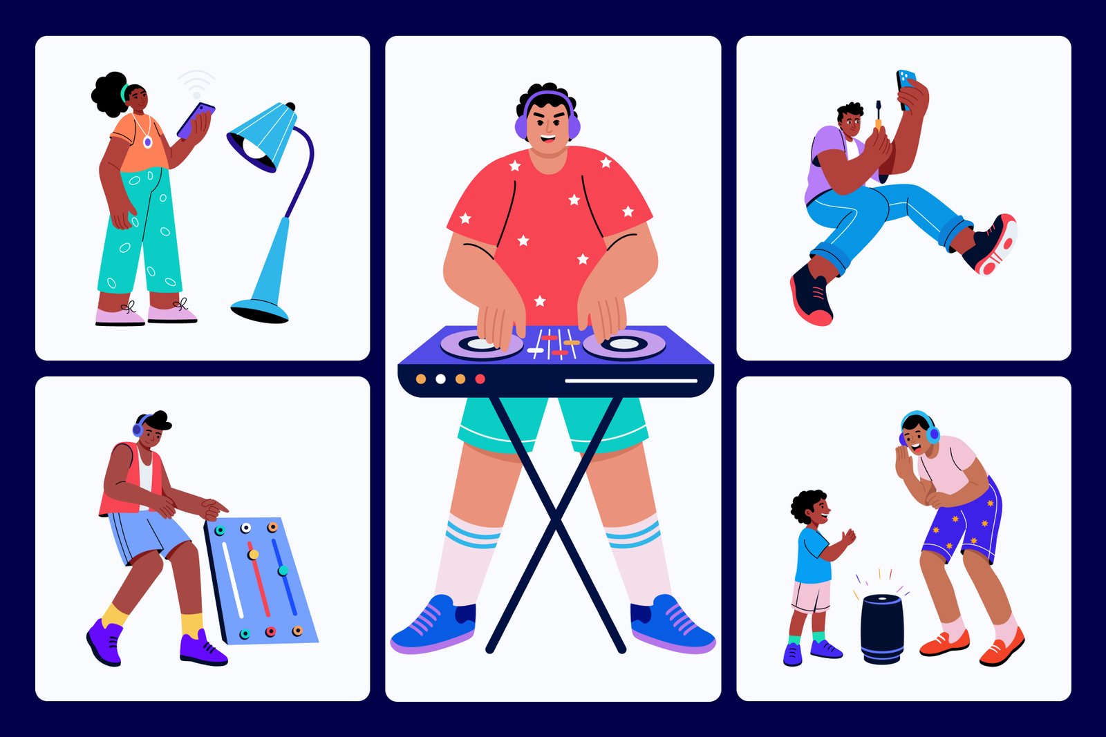 Electronic Illustration Art Set