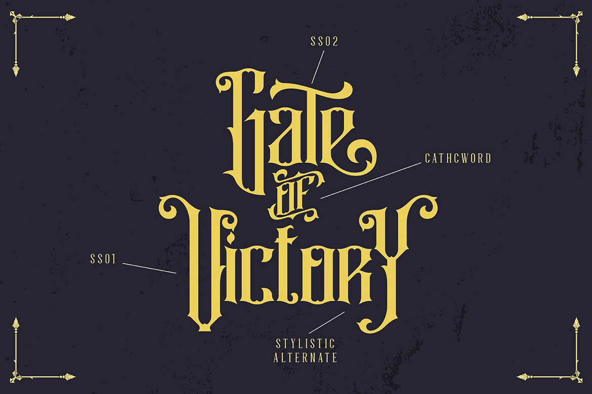 Rajawaley - Vintage Font Style