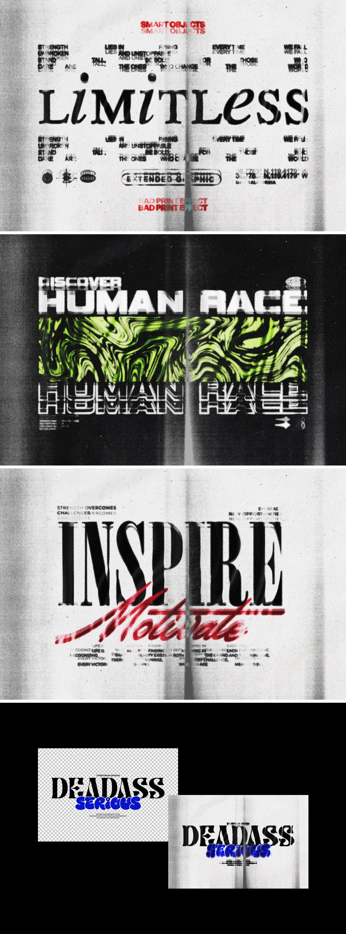 12-in-1 Paper Printed Effects Bundle