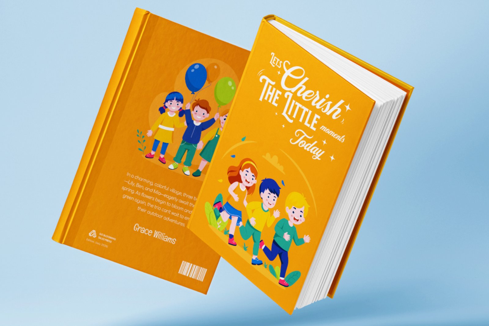 Childrens Day Illustration Set