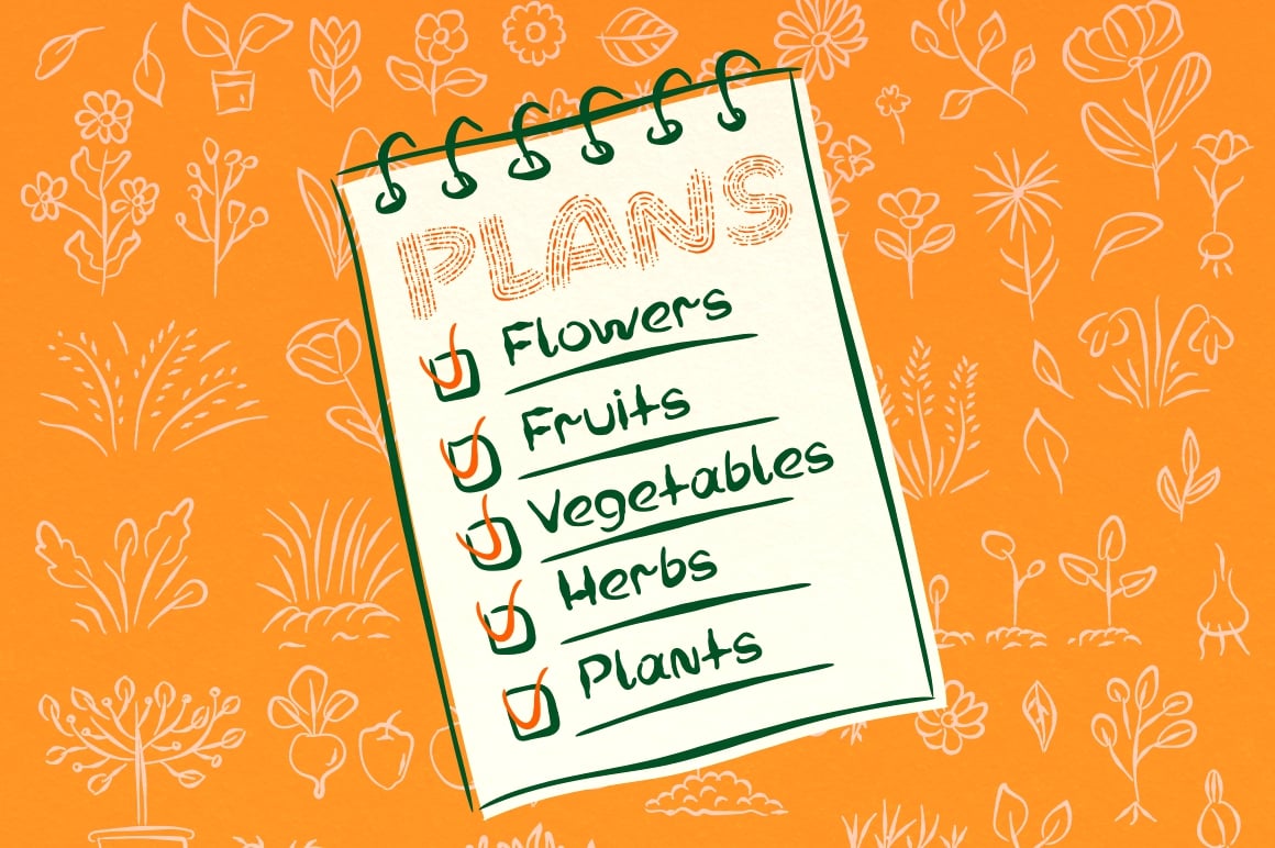Garden Notes handwritten font