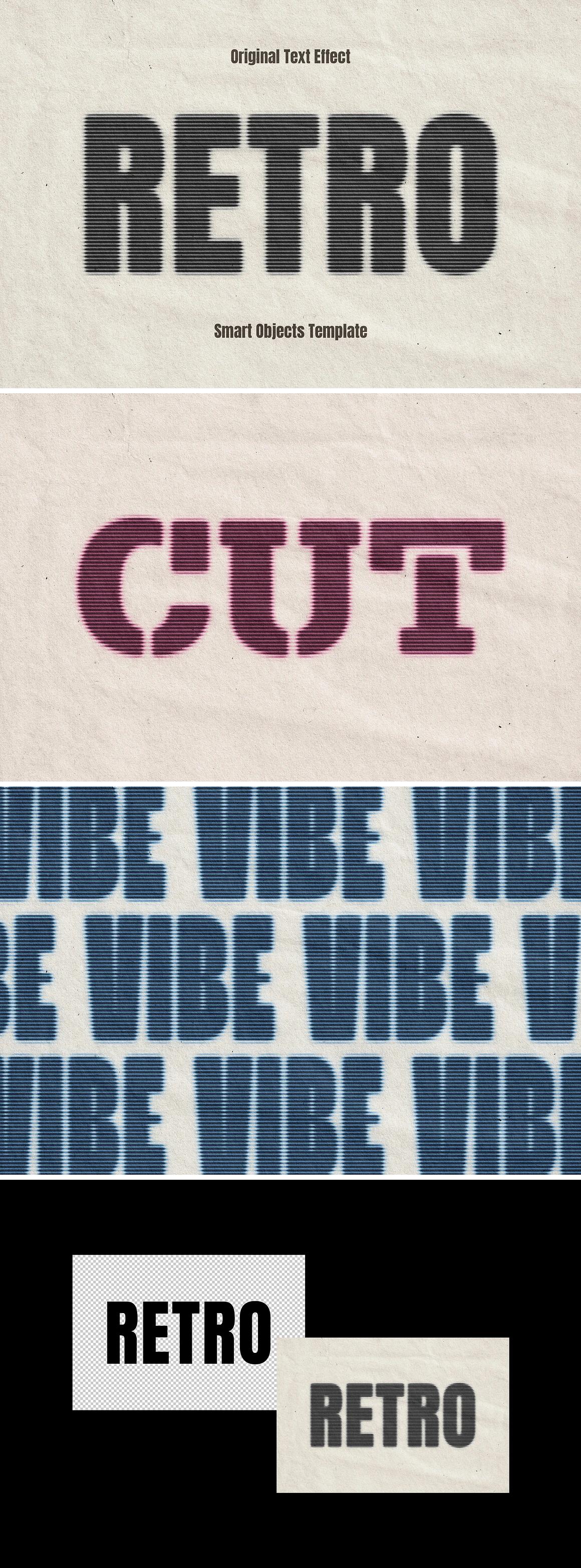 Retro Printed Effect Bundle