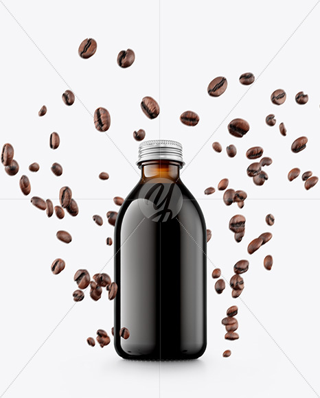 Cold Brew Coffee Bottle Mockup