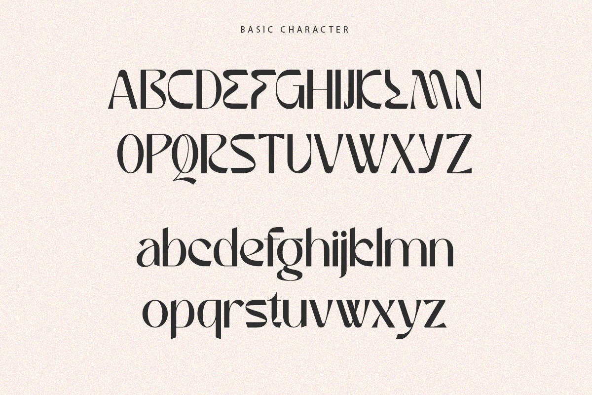 Noaction | Modern Elegant Font