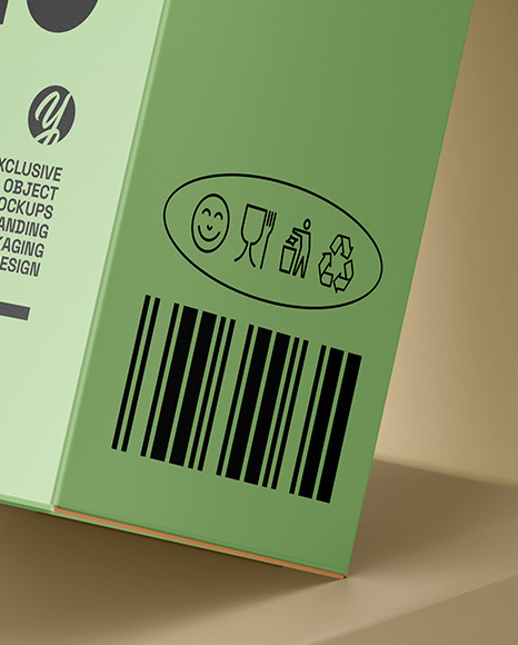 Paper Box Mockup