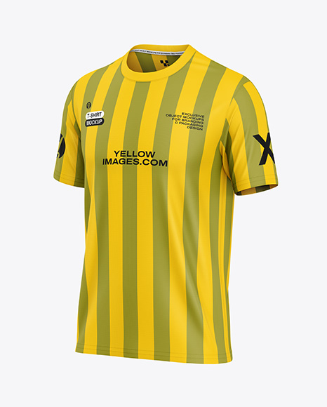 T-Shirt Mockup - Half Side View