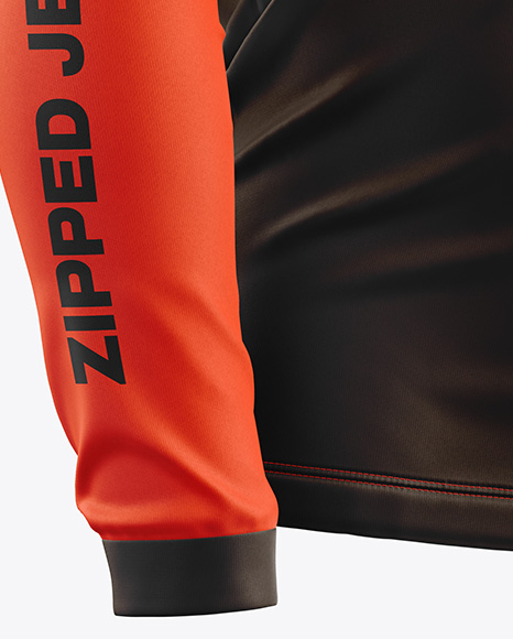 Jersey Mockup - Half Side View