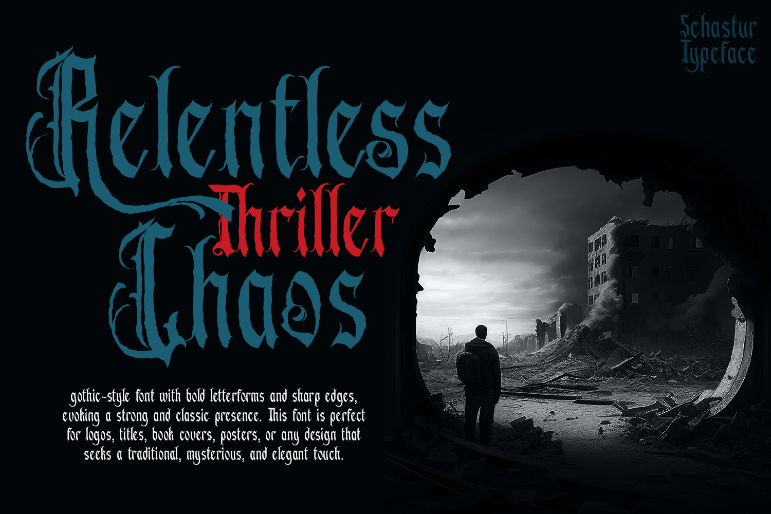 Schastur - Blackletter Typeface