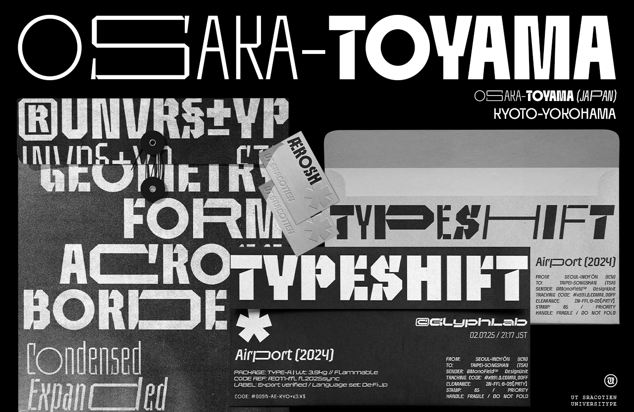UT Sracotien - A Modern Futuristic Super Family Font