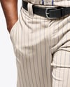 Black Man Wearing a Full Baseball Kit with Bat Mockup