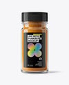 Glass Jar with Pumpkin Pie Spice Mockup