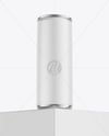 Matte Aluminium Can Mockup