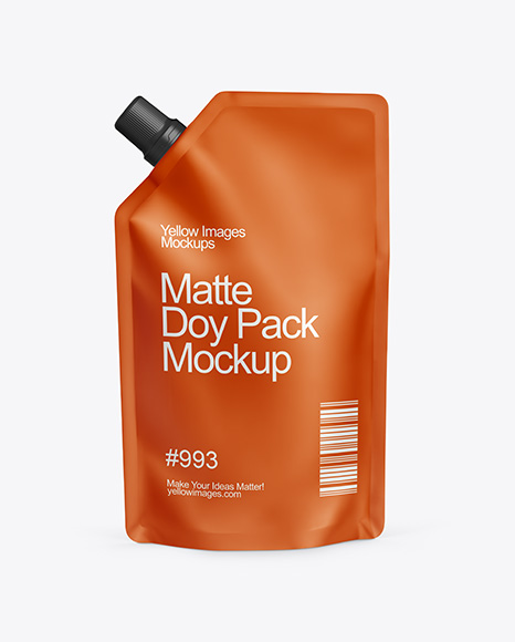 Matte Doy Pack Mockup