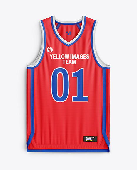 Basketball Jersey Mockup - Mesh jersey mockup