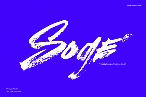 Soge | Freestyle Handwriting Font - Cool Fonts