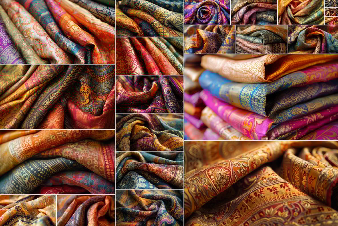 Indian Fabric - 43 images