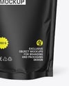 Matte Stand-up Pouch Mockup