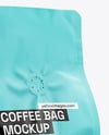 Matte Coffee Bag Mockup